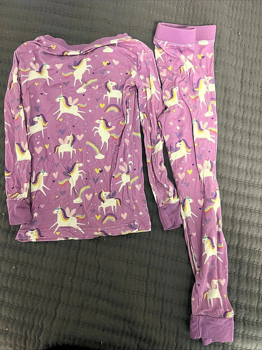 little sleepies Magical Unicorns Long-Sleeve Two-Piece Pajama Set Pajama Set